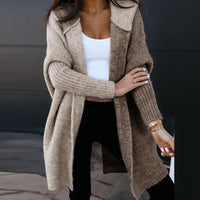 VELOVIT - casualowa bluza z kapturem typu patchwork