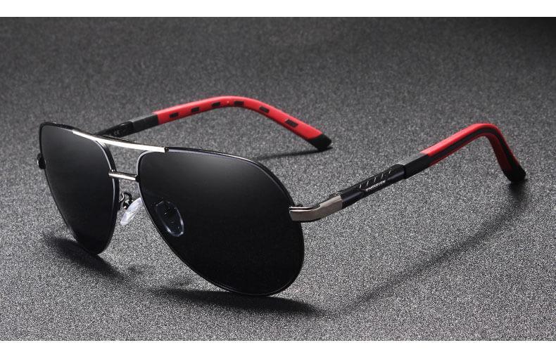 Vintage Aluminum Polarized Sunglasses for Men