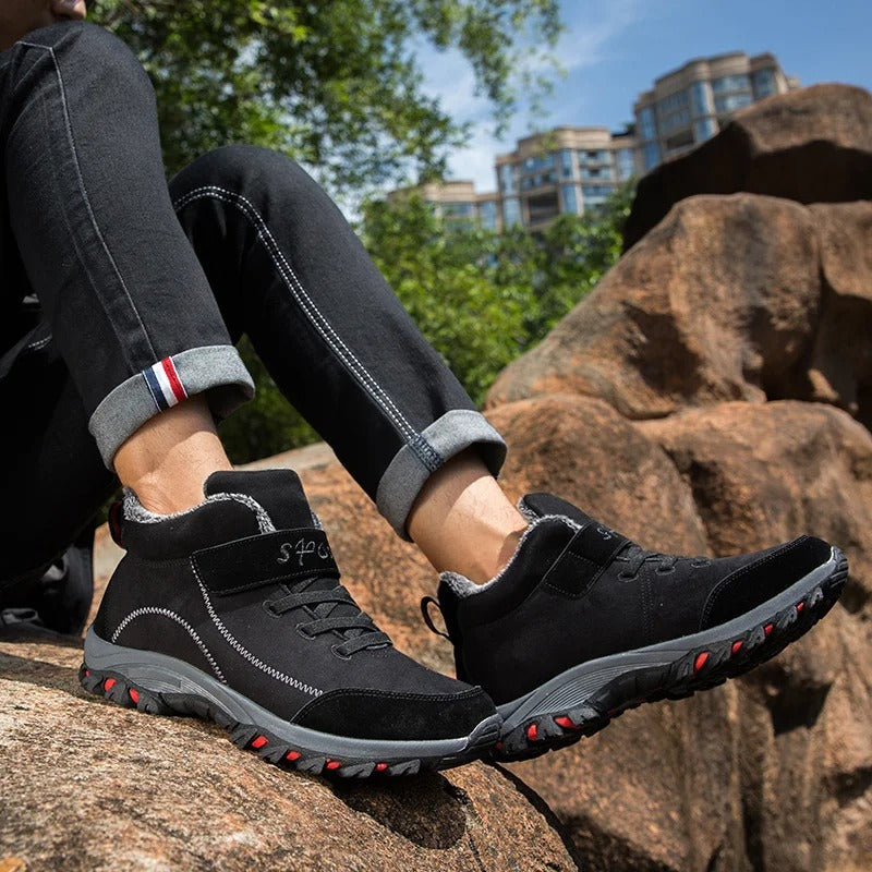 Waterproof Winter Ankle Boots for Men