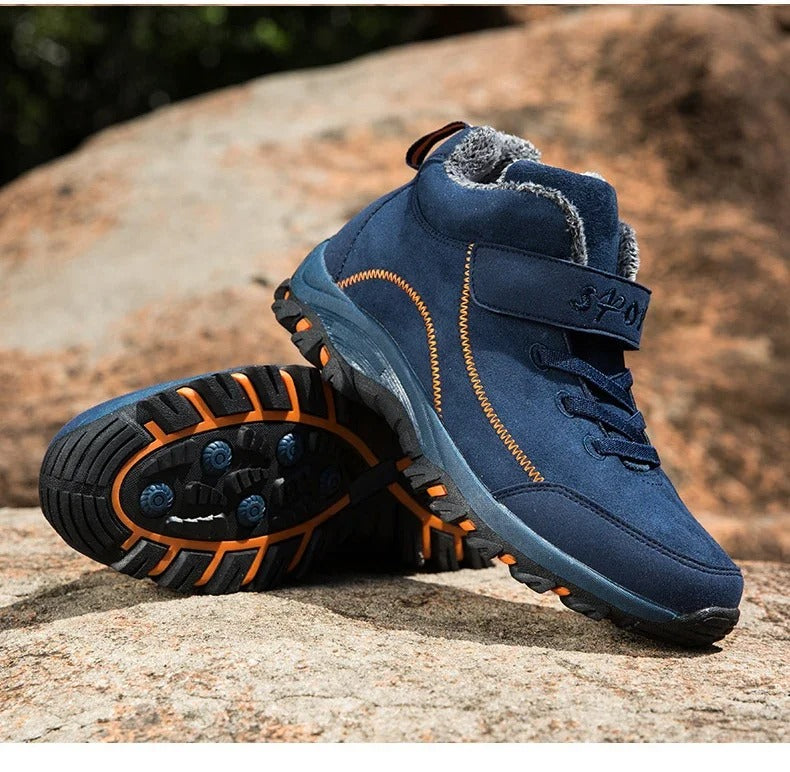 Waterproof Winter Ankle Boots for Men