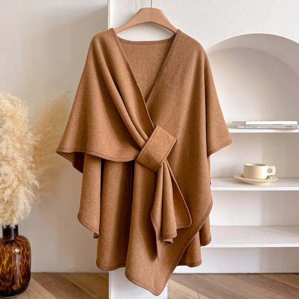 WINDWRAP – Luxurious poncho-scarf-coat for all seasons