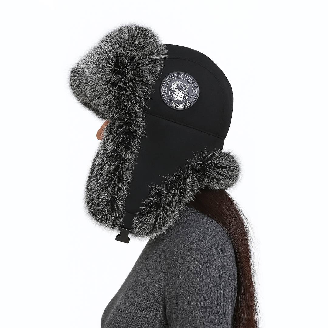 Winter Hat with Ear Flaps - Warmth and Protection in Cold Weather