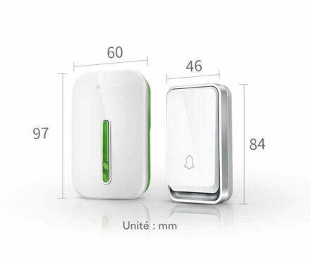 Wireless Battery-Free Waterproof Doorbell RingSafe™