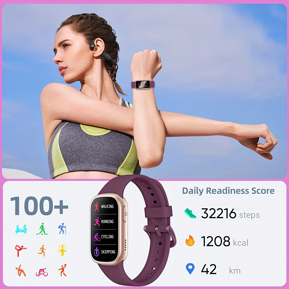 Wodoodporny smartwatch z opaską monitorującą aktywność i wydajną baterią