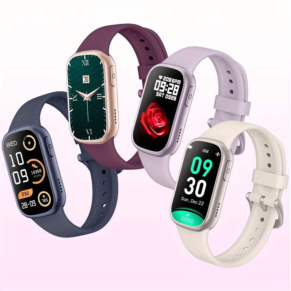Wodoodporny smartwatch z opaską monitorującą aktywność i wydajną baterią