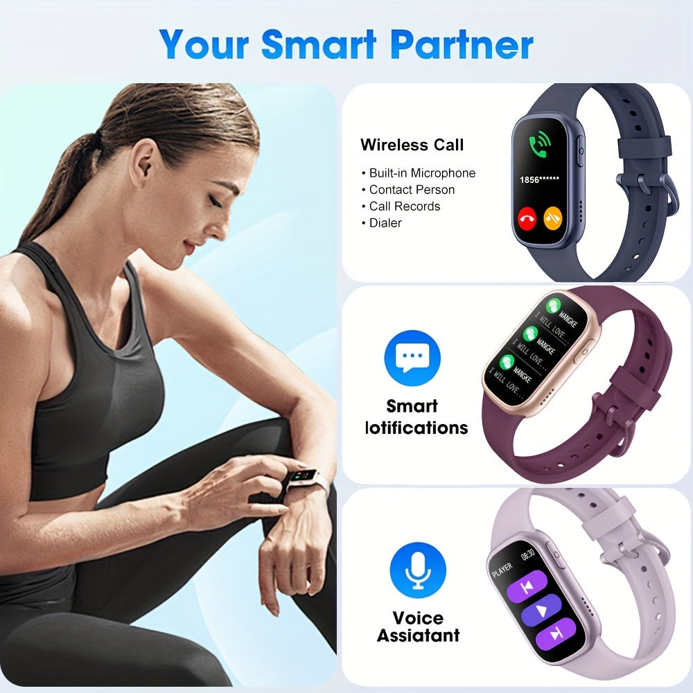 Wodoodporny smartwatch z opaską monitorującą aktywność i wydajną baterią