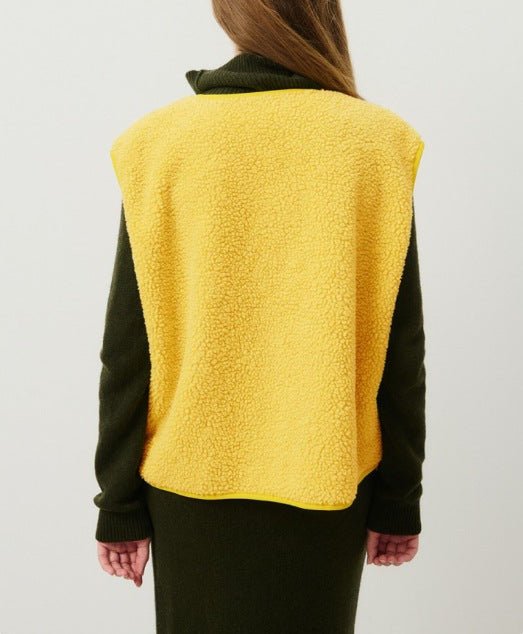 Women's Sleeveless Vest - Buttoned, Soft and Comfortable for Autumn