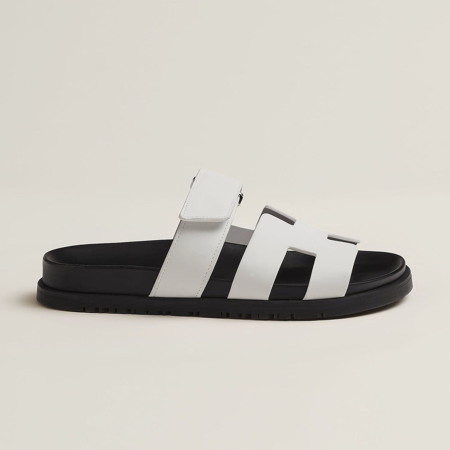 Women's Slippers with Modern Cutout Strap