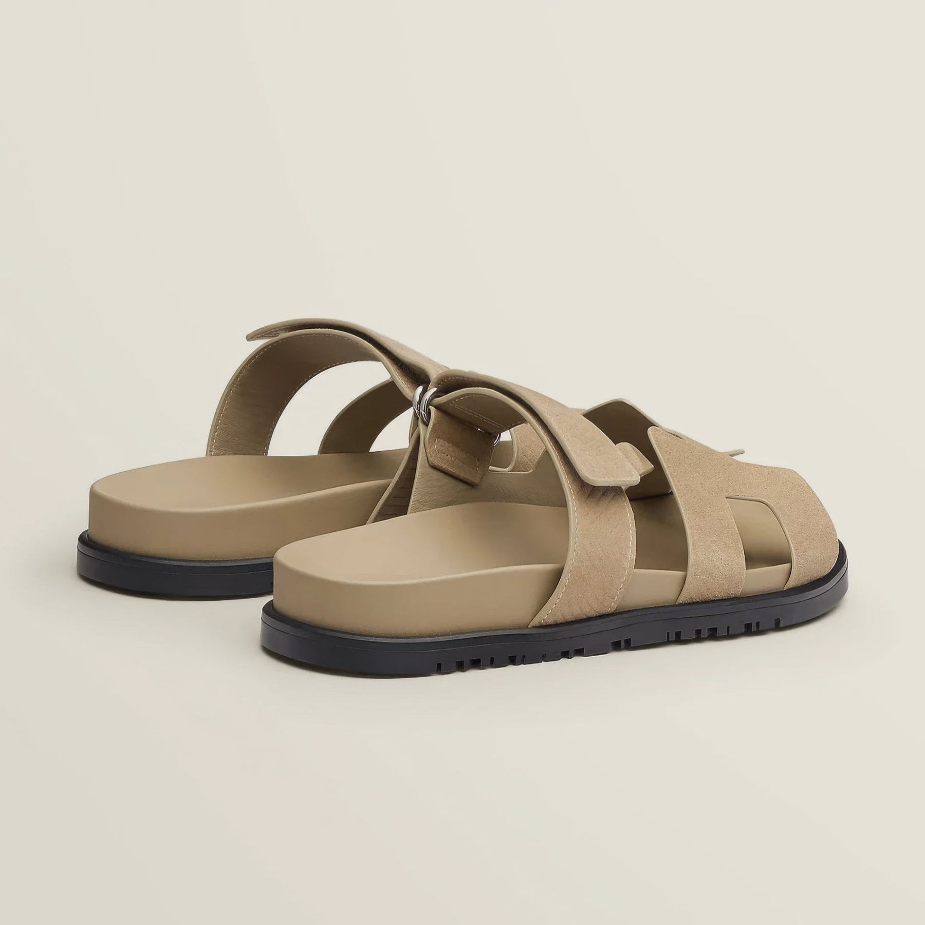 Women's Slippers with Modern Cutout Strap