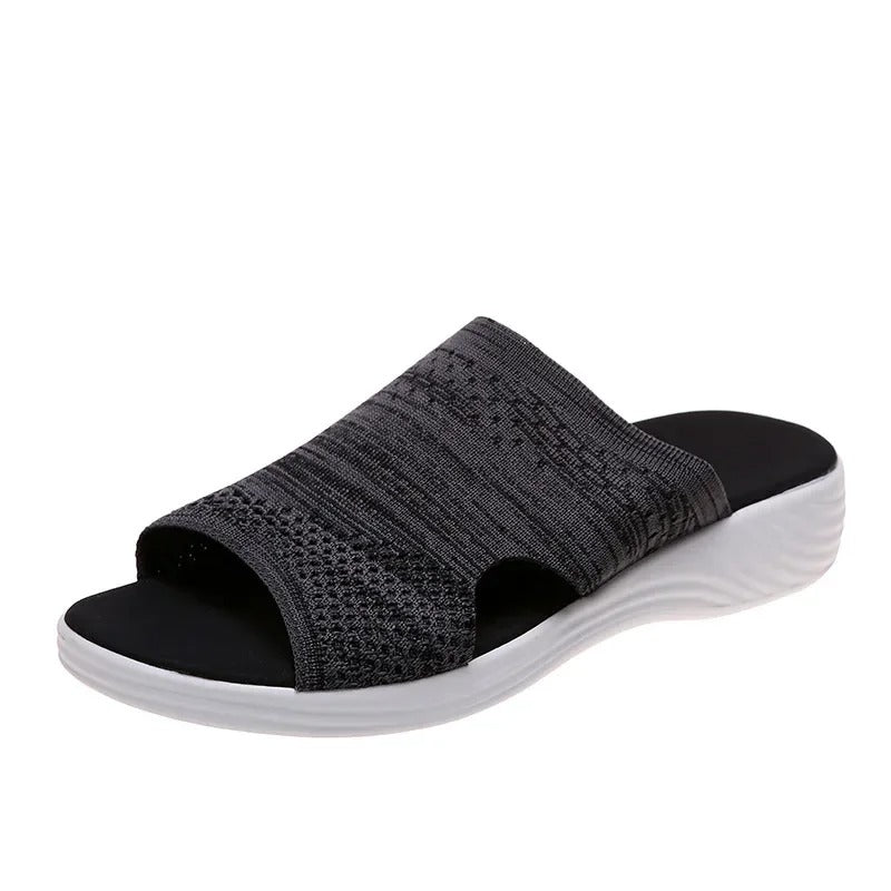 Women's Slippers with Shock-Absorbing Sole