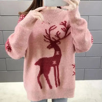 Wygodny damski sweter świąteczny