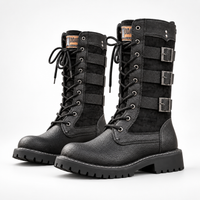 Wysokie buty motocyklowe
